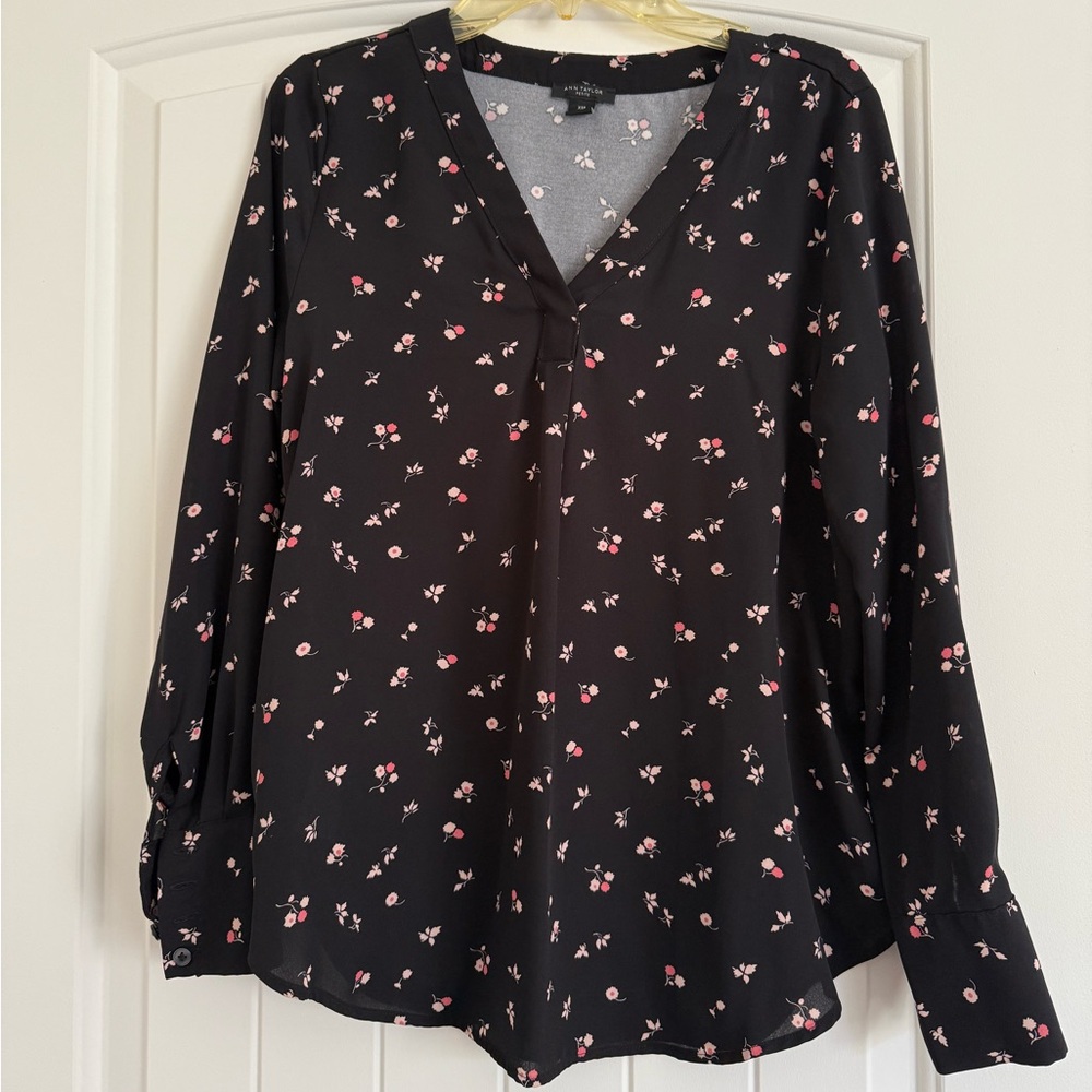 Ann Taylor Floral Blouse